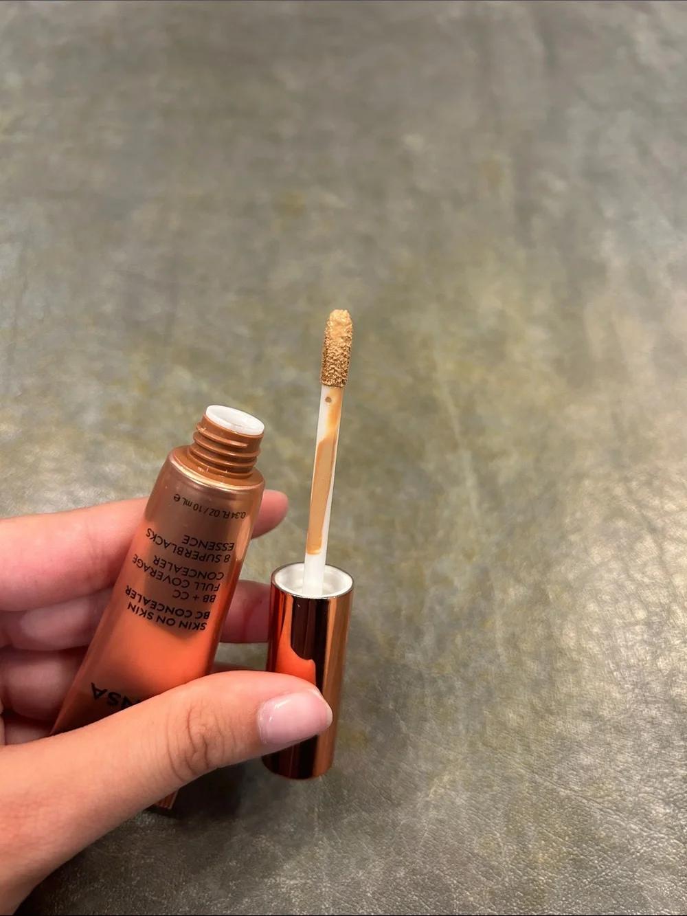 YENSA SKIN ON SKIN BB + CC FULL COVERAGE HYALURONIC SERUM CONCEALER